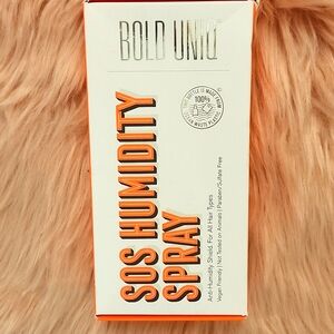 Brand New BOLD UNIQ SOS HUMIDITY HAIR SPRAY